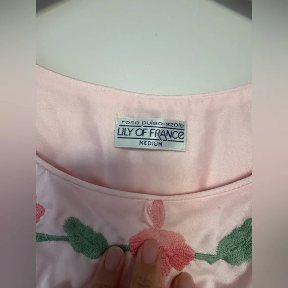 Vintage Lily of France Rosa Puleo-Szule Nightgown - Picture 2 of 5